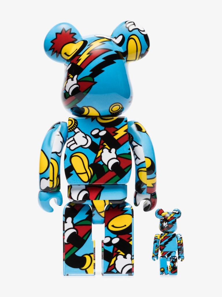 Blue Be@rbrick Grafflex Toy Set