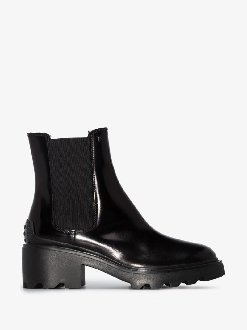 Black Carriage 60 Leather Chelsea Boots