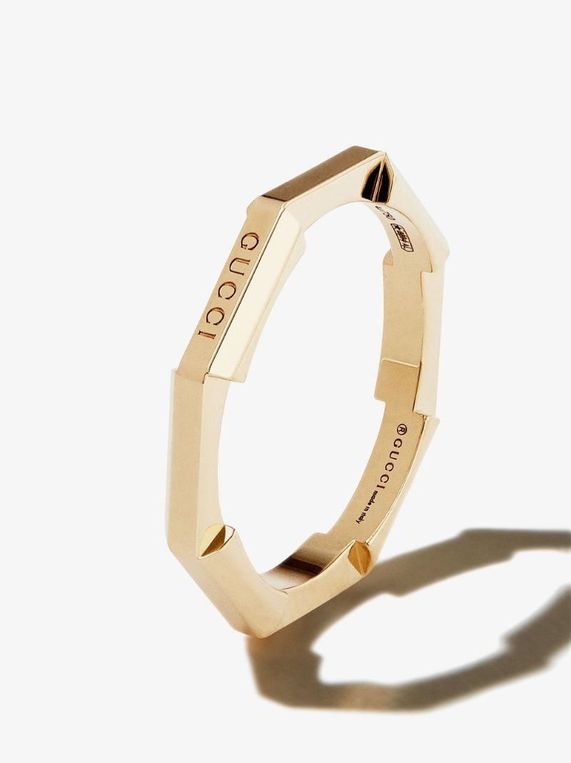 18kt Yellow Gold Link to Love Ring