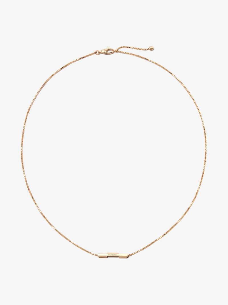 18k Yellow Gold Link to Love Necklace