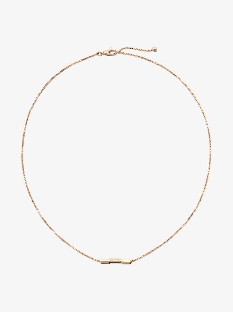18k Yellow Gold Link to Love Necklace