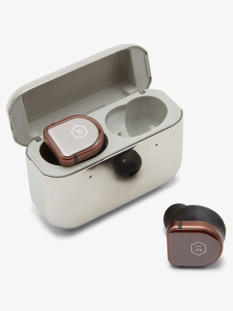 Brown Mw08 Active Noise-cancelling Wireless Earphones