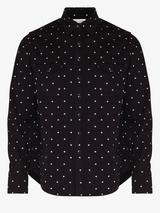 Polka Dot Western Shirt