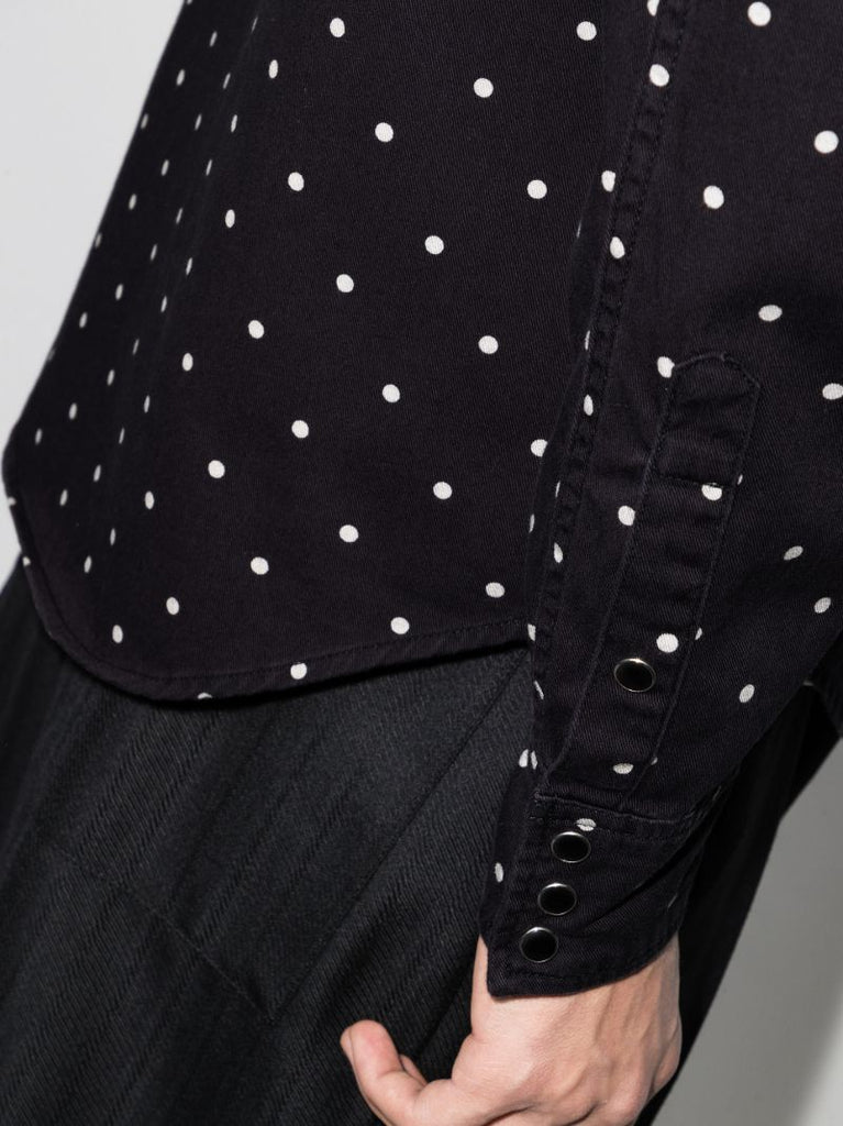 Polka Dot Western Shirt