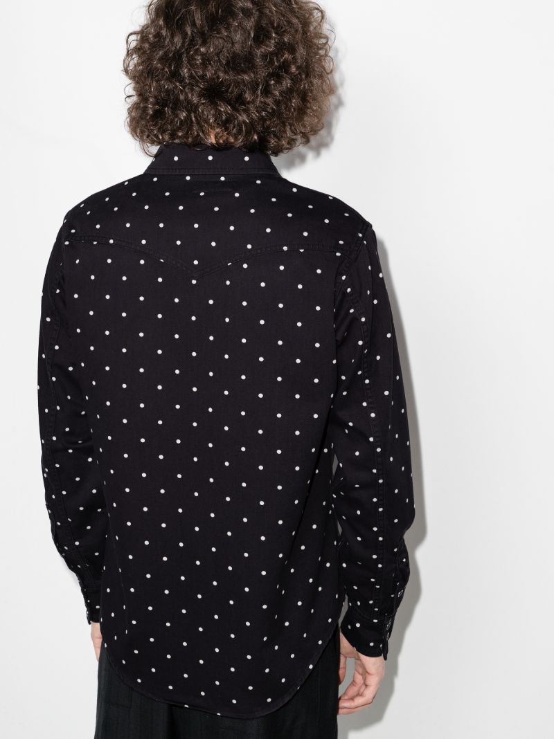 Polka Dot Western Shirt
