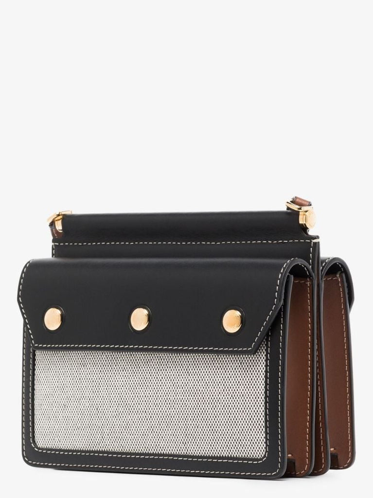 Black Baby Title Pocket Shoulder Bag