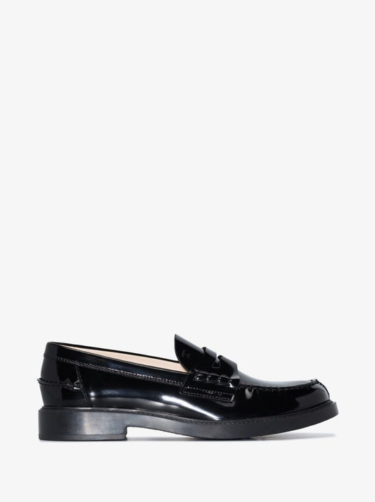 Black Patent Leather Loafers