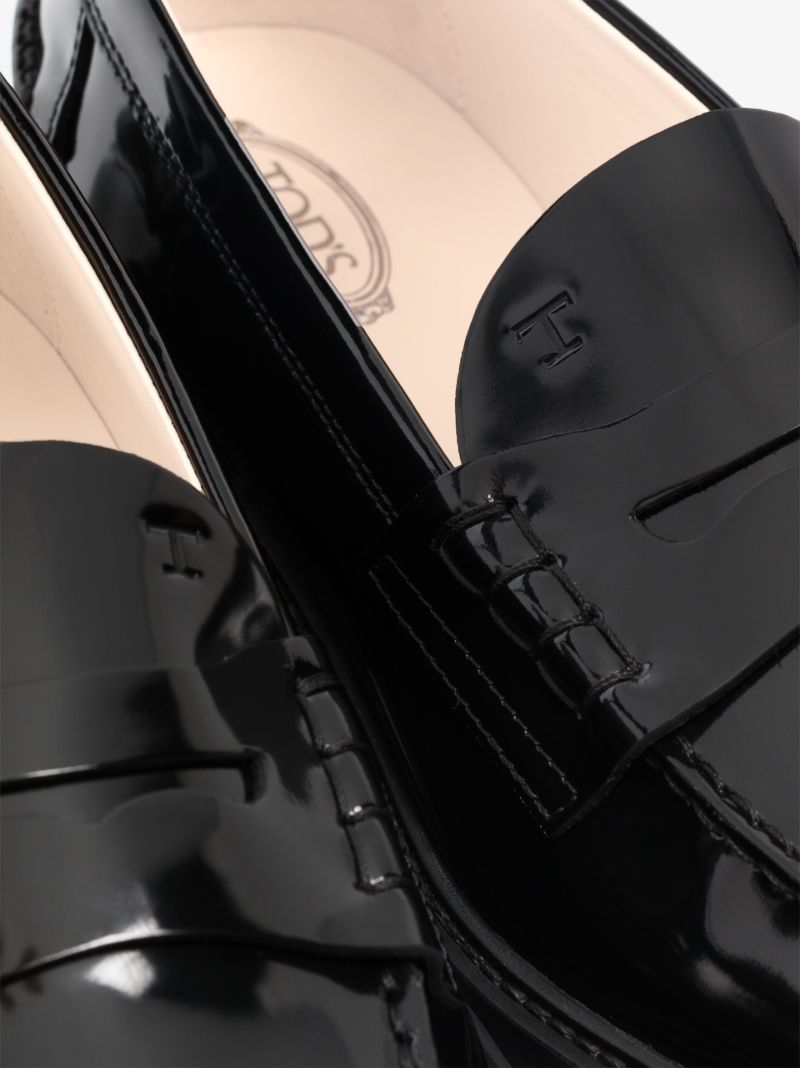 Black Patent Leather Loafers
