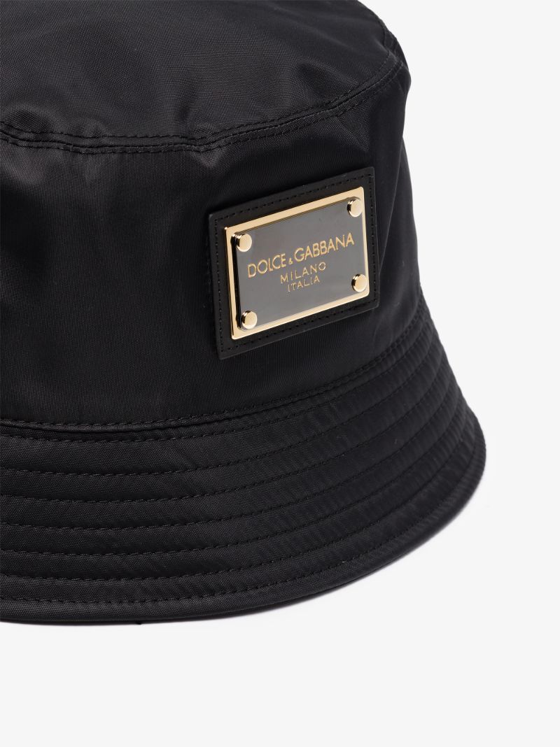 Black Logo Bucket Hat