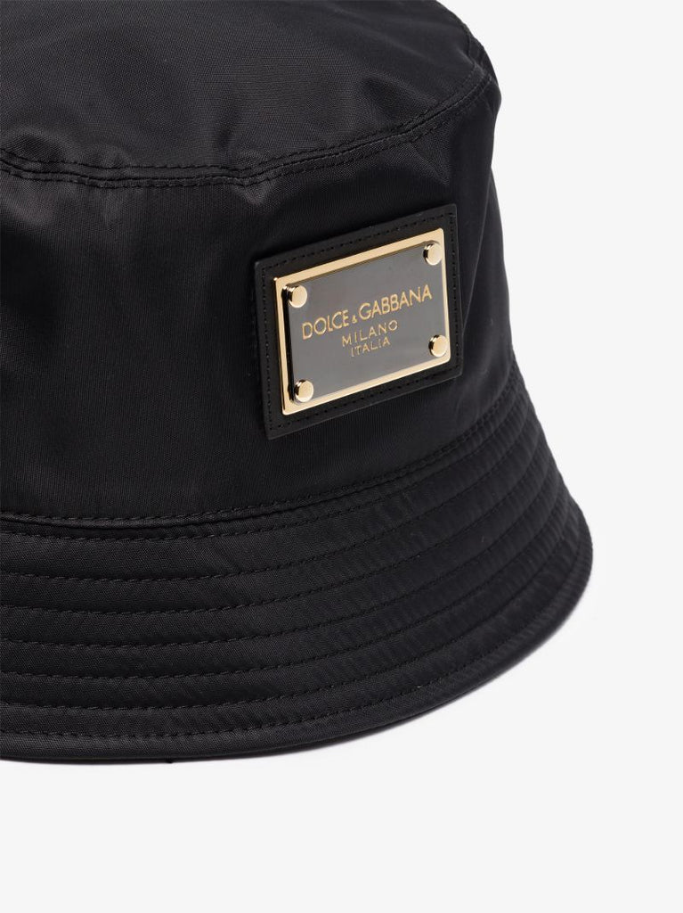 Black Logo Bucket Hat