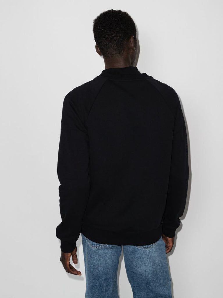 Black Foil Logo Sweatshirt