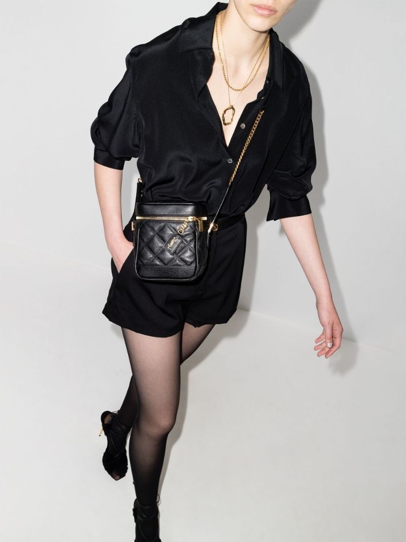Quilted Vanity Bag