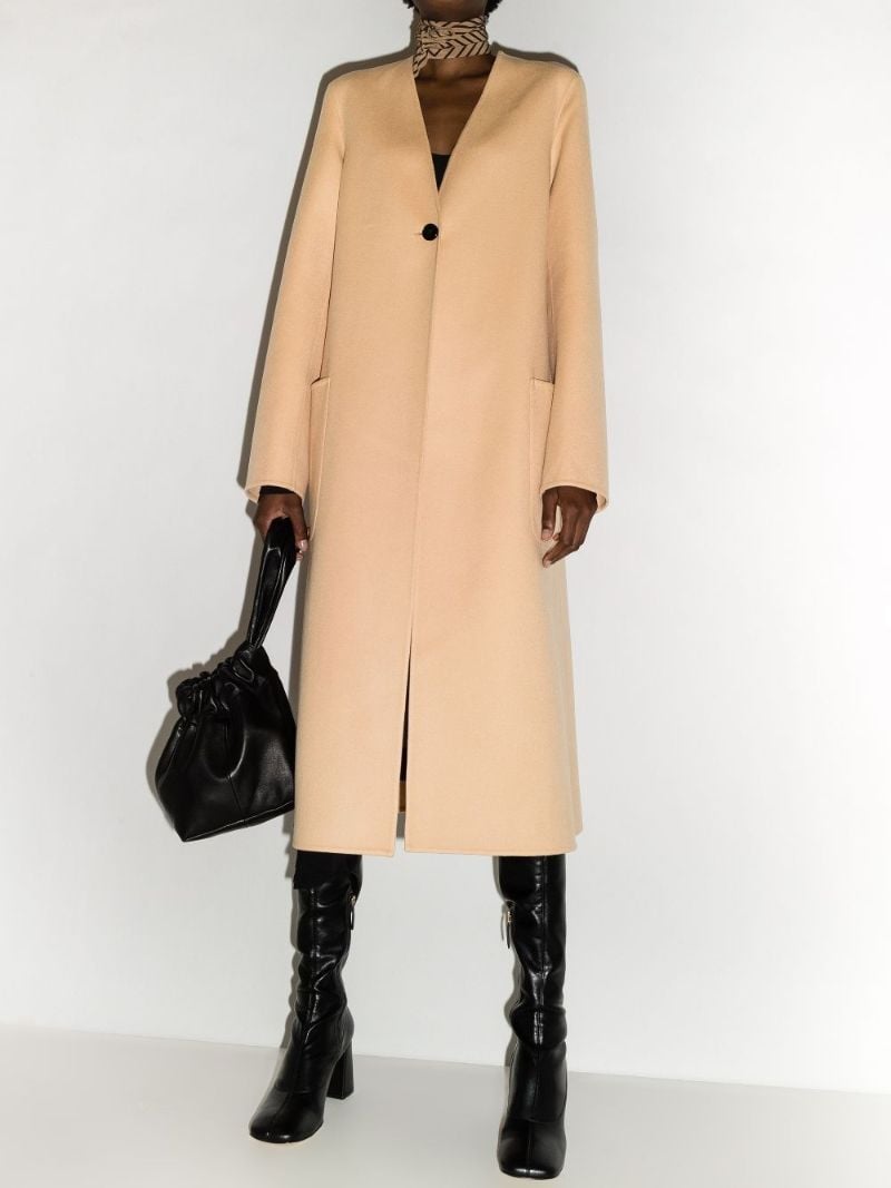 Single-breasted Cashmere Coat