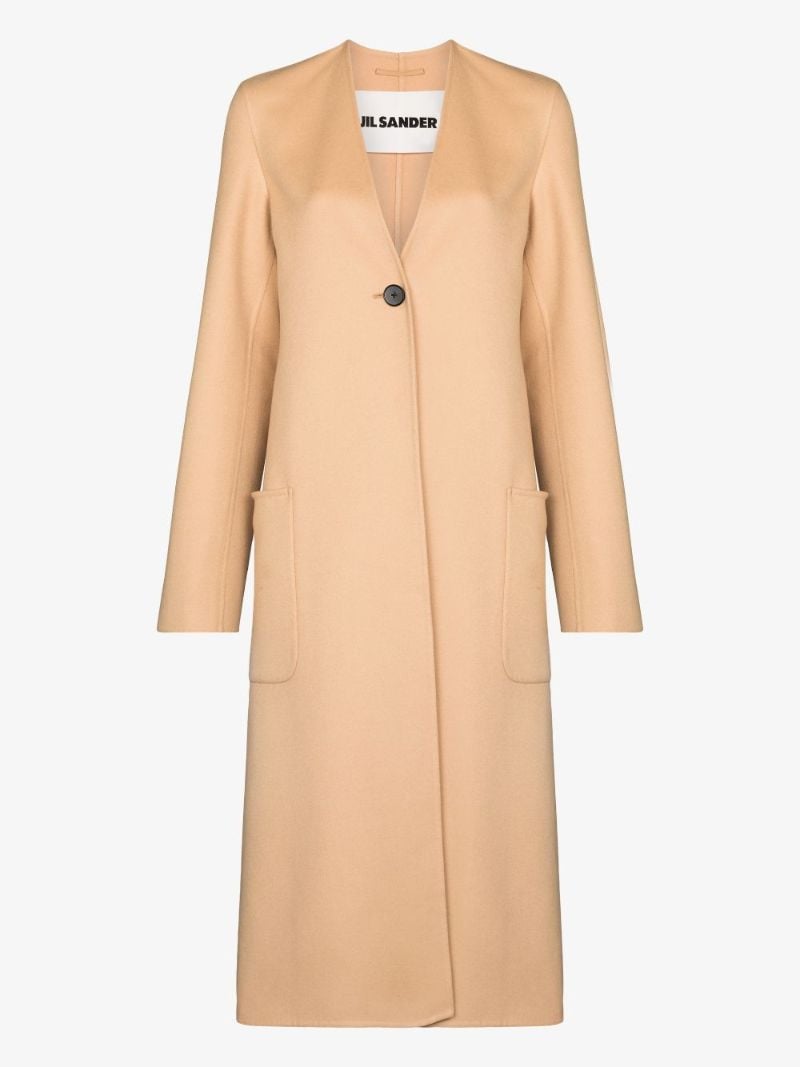 Single-breasted Cashmere Coat