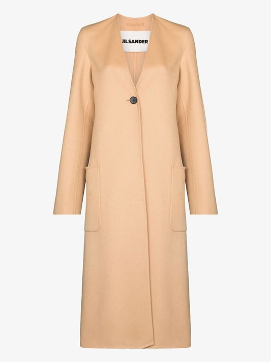 Single-breasted Cashmere Coat