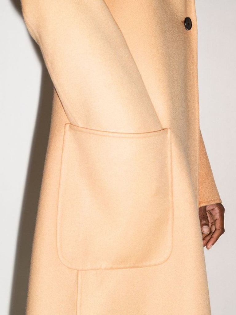 Single-breasted Cashmere Coat