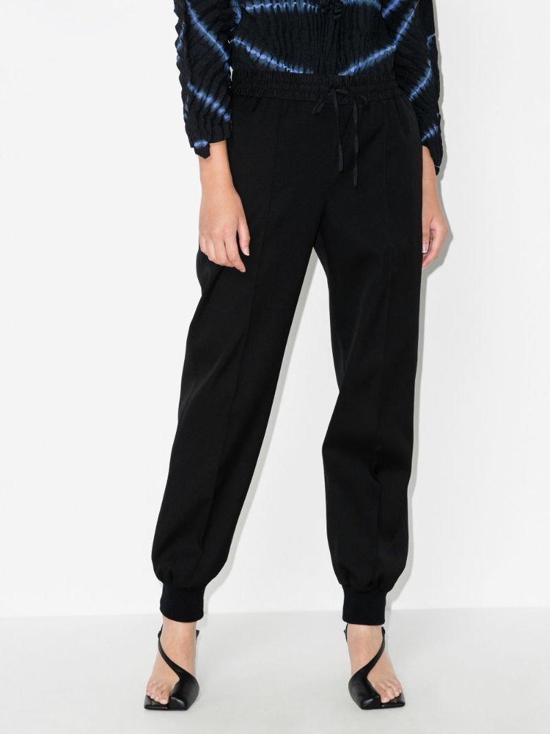 Drawstring Wool Trousers