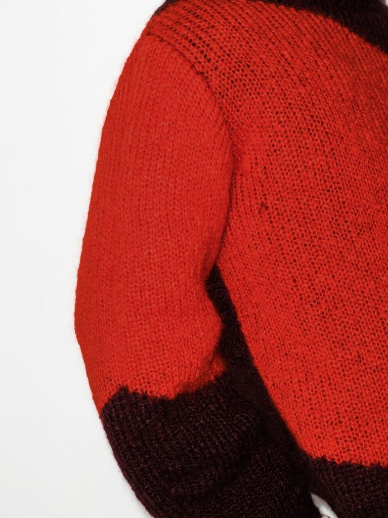 Colour Block Knitted Sweater
