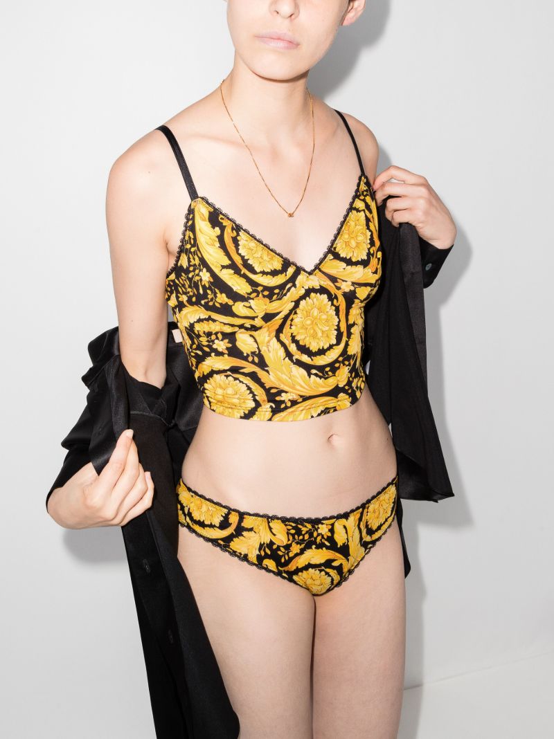 Baroque Print Bralette