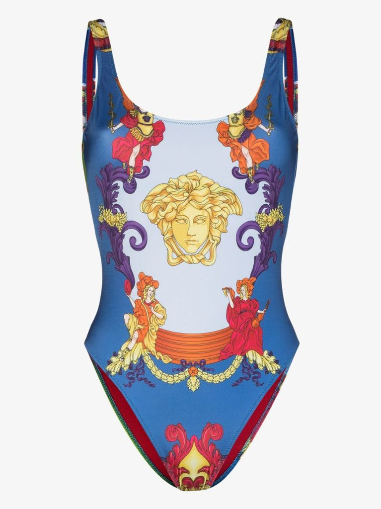 Medusa Renaissance Print Swimsuit