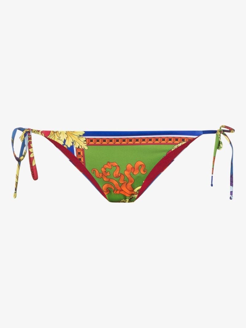 Medusa Renaissance Print Bikini Bottoms
