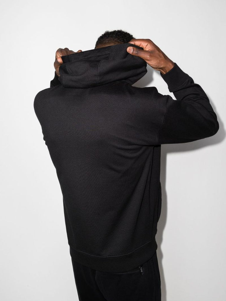 Logo Print Zip-up Hoodie