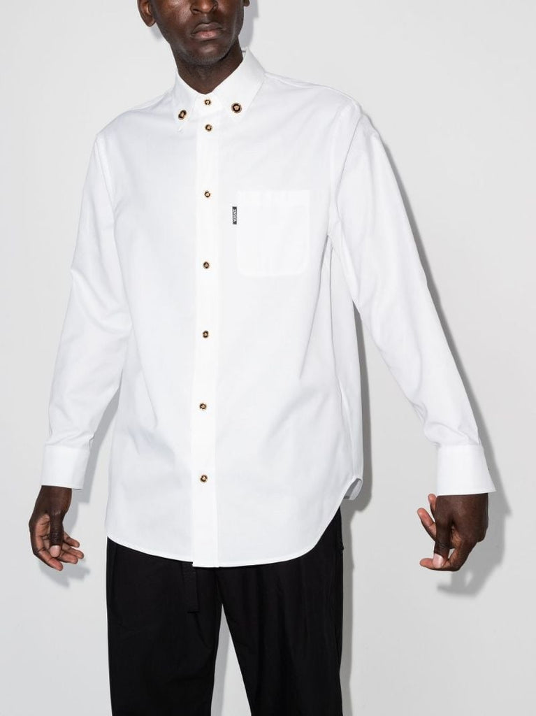 Medusa Buttons Long-sleeve Shirt