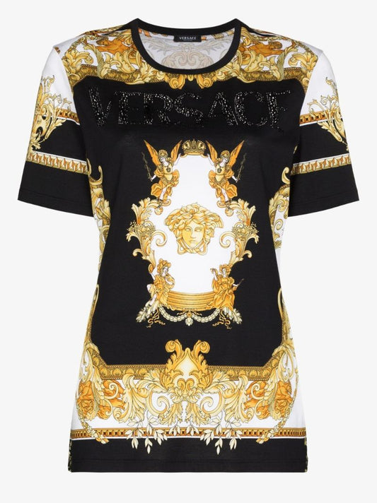 Baroque Print Logo T-shirt