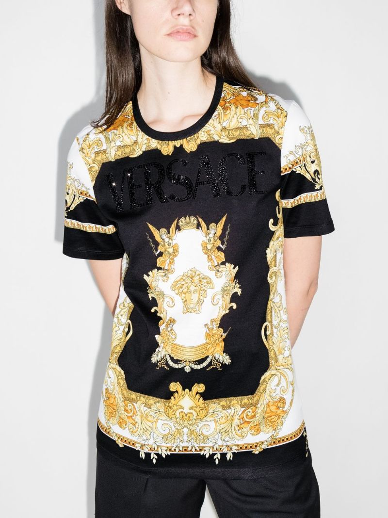 Baroque Print Logo T-shirt