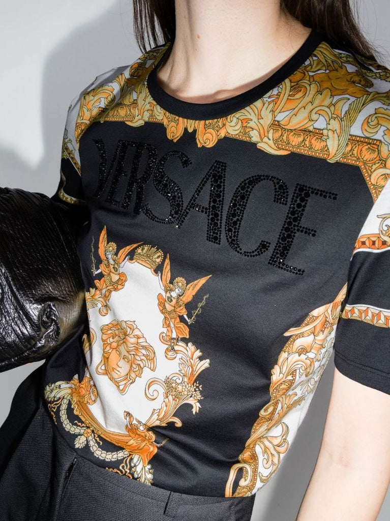 Baroque Print Logo T-shirt