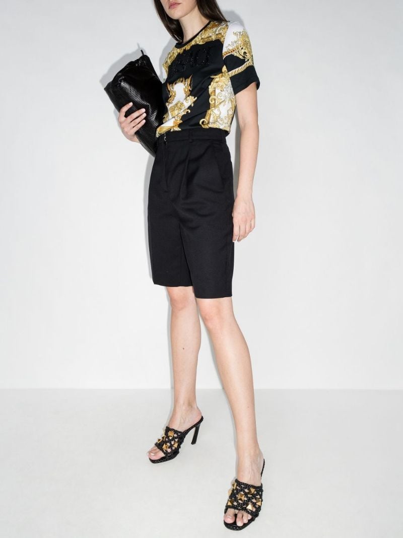 Baroque Print Logo T-shirt