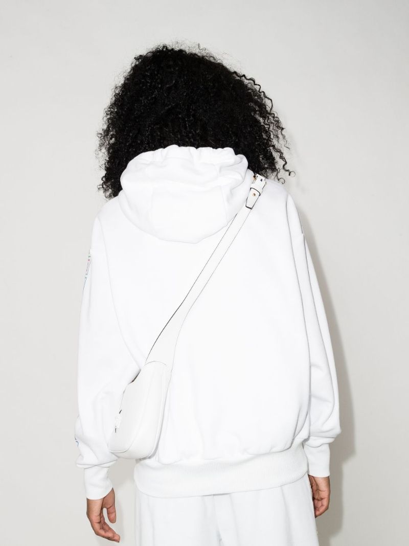 Medusa Greca Border Cotton Hoodie