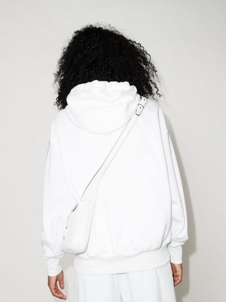 Medusa Greca Border Cotton Hoodie