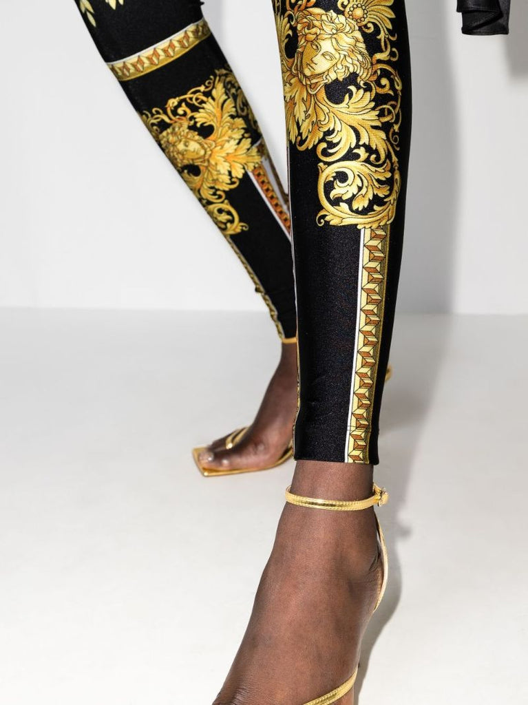 Medusa Renaissance Print Leggings