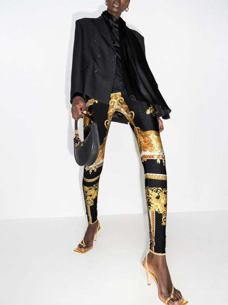 Medusa Renaissance Print Leggings
