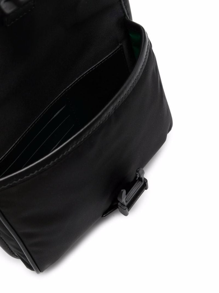 Black Small La Medusa Messenger Bag