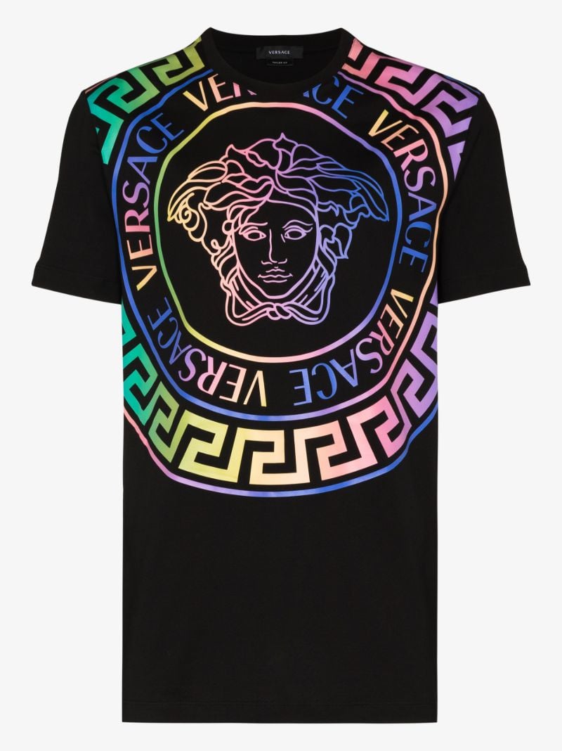 Medusa Print Cotton T-shirt