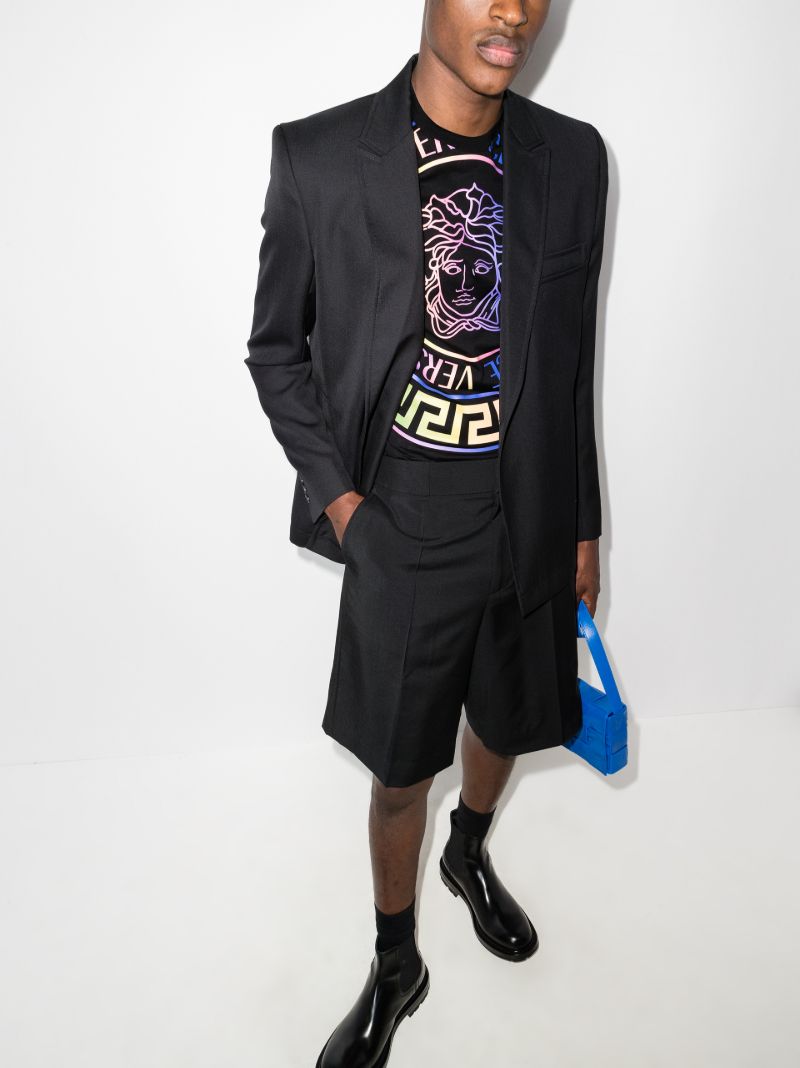 Medusa Print Cotton T-shirt