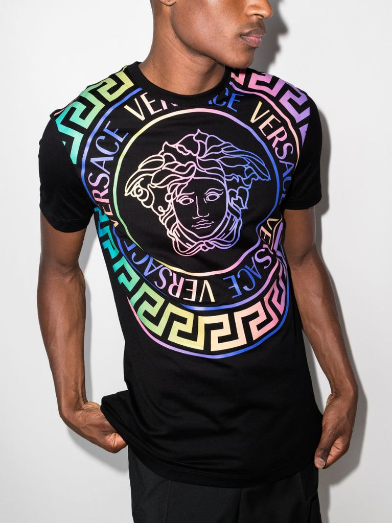 Medusa Print Cotton T-shirt