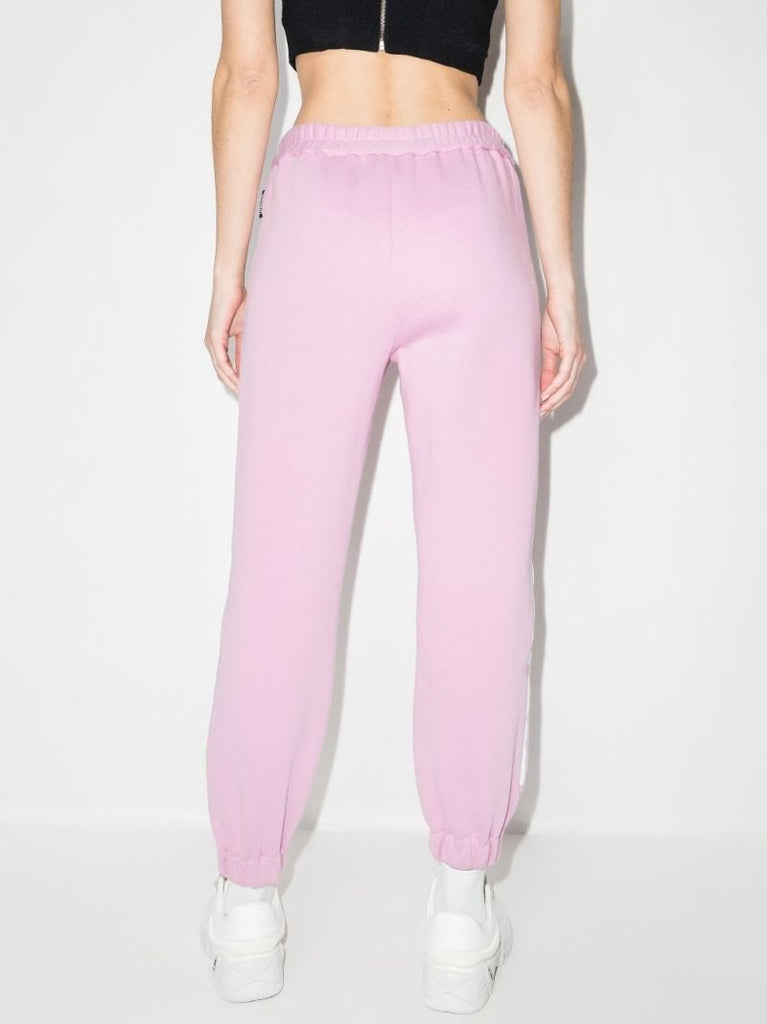 Greca Border Cotton Track Pants