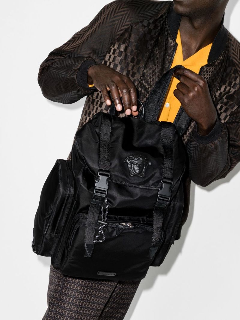 Black La Medusa Backpack