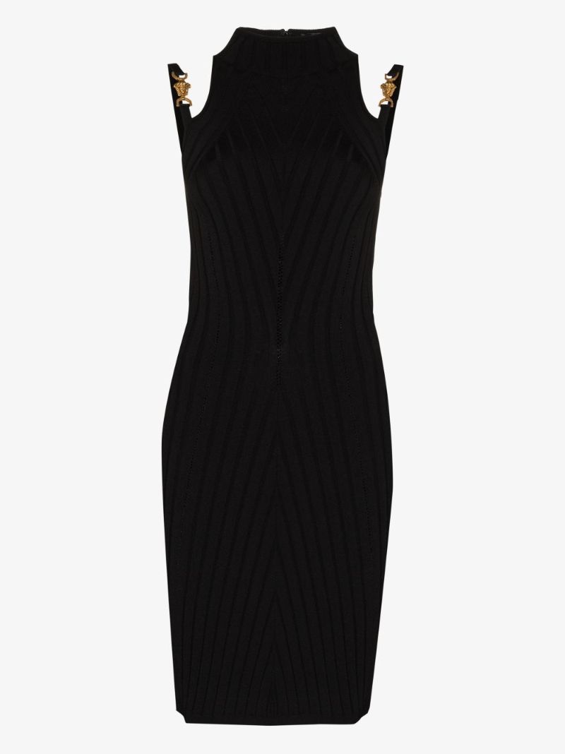 Ribbed Knit Mini Dress