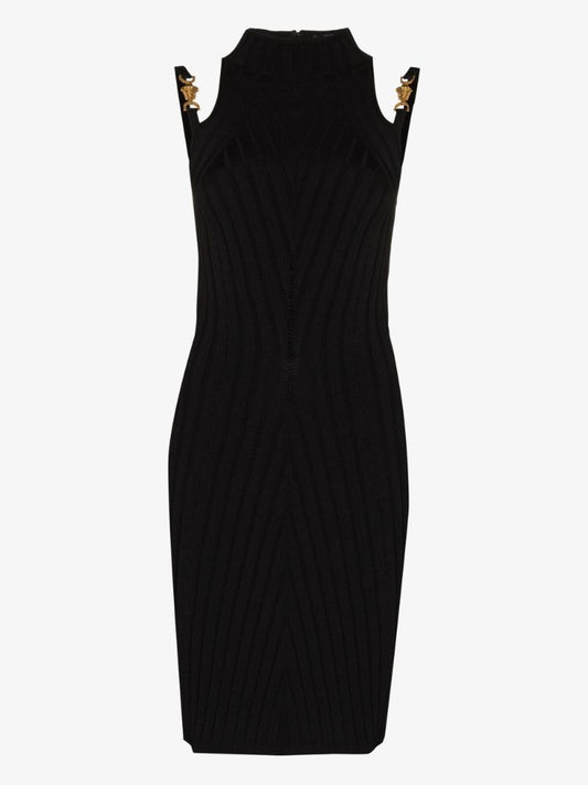 Ribbed Knit Mini Dress