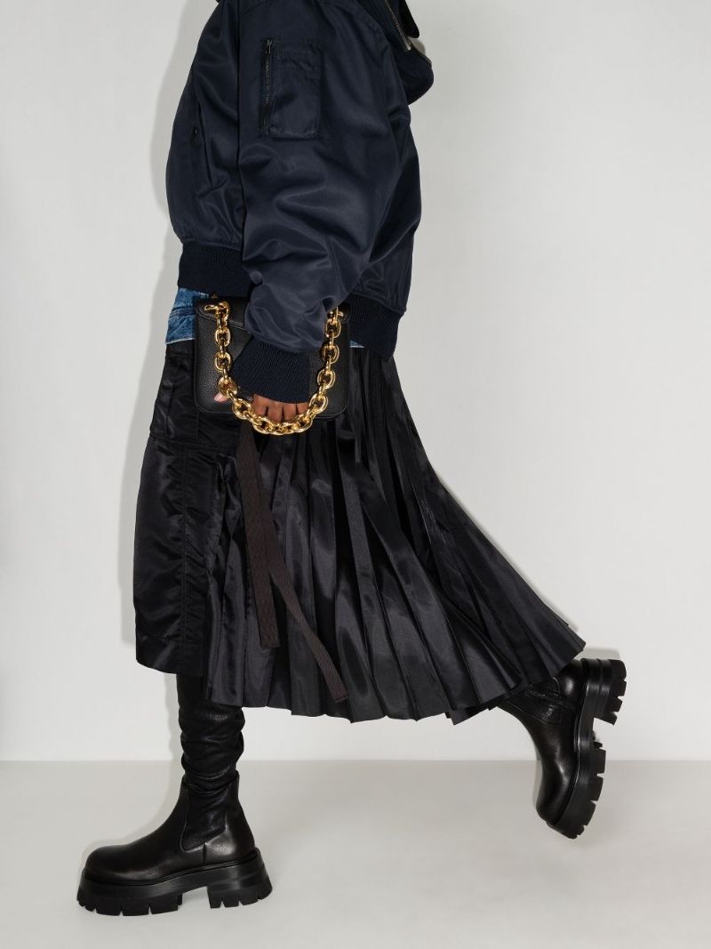 Black Leonidas Thigh-high Boots