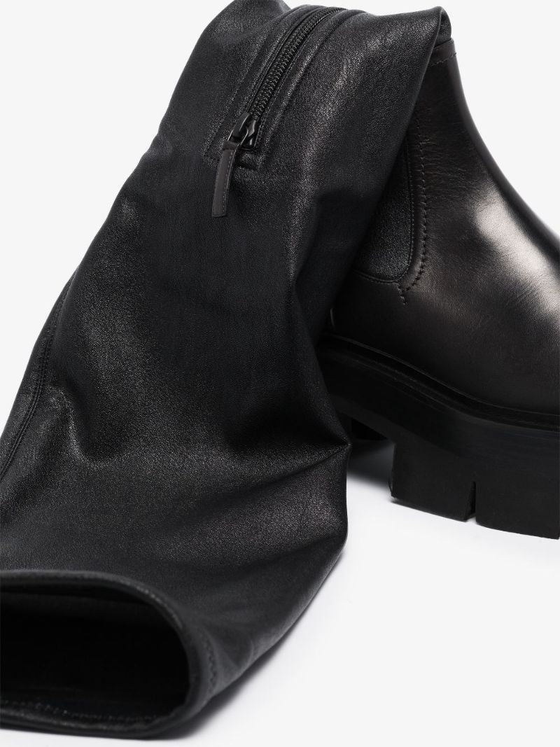 Black Leonidas Thigh-high Boots