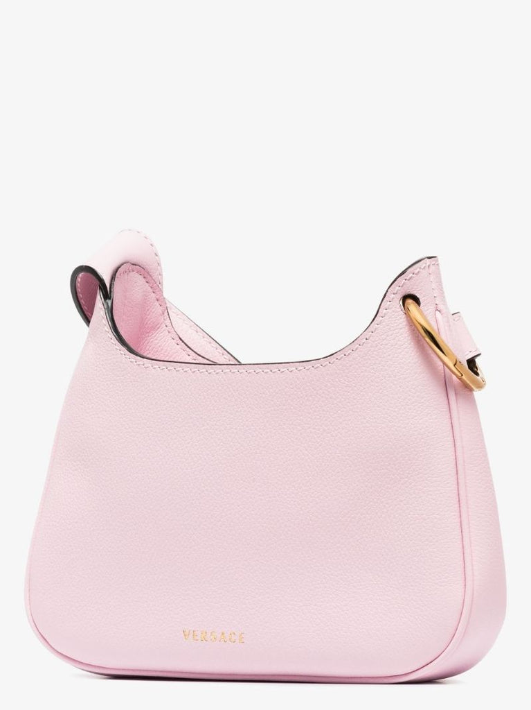 Pink La Medusa Small Leather Cross Body