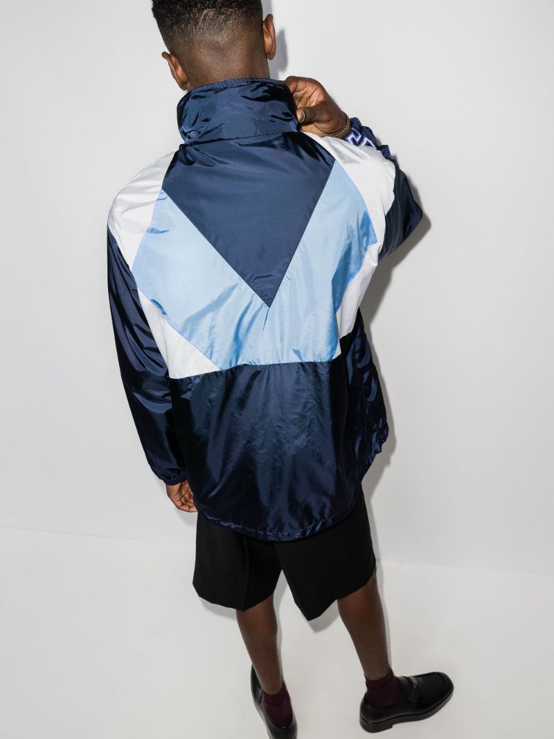 Colour Block Logo Track Jacket