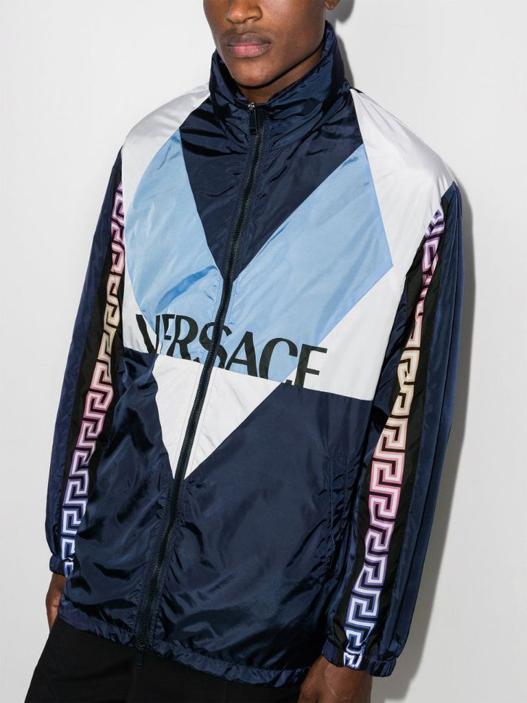 Colour Block Logo Track Jacket