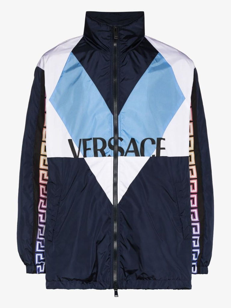 Colour Block Logo Track Jacket