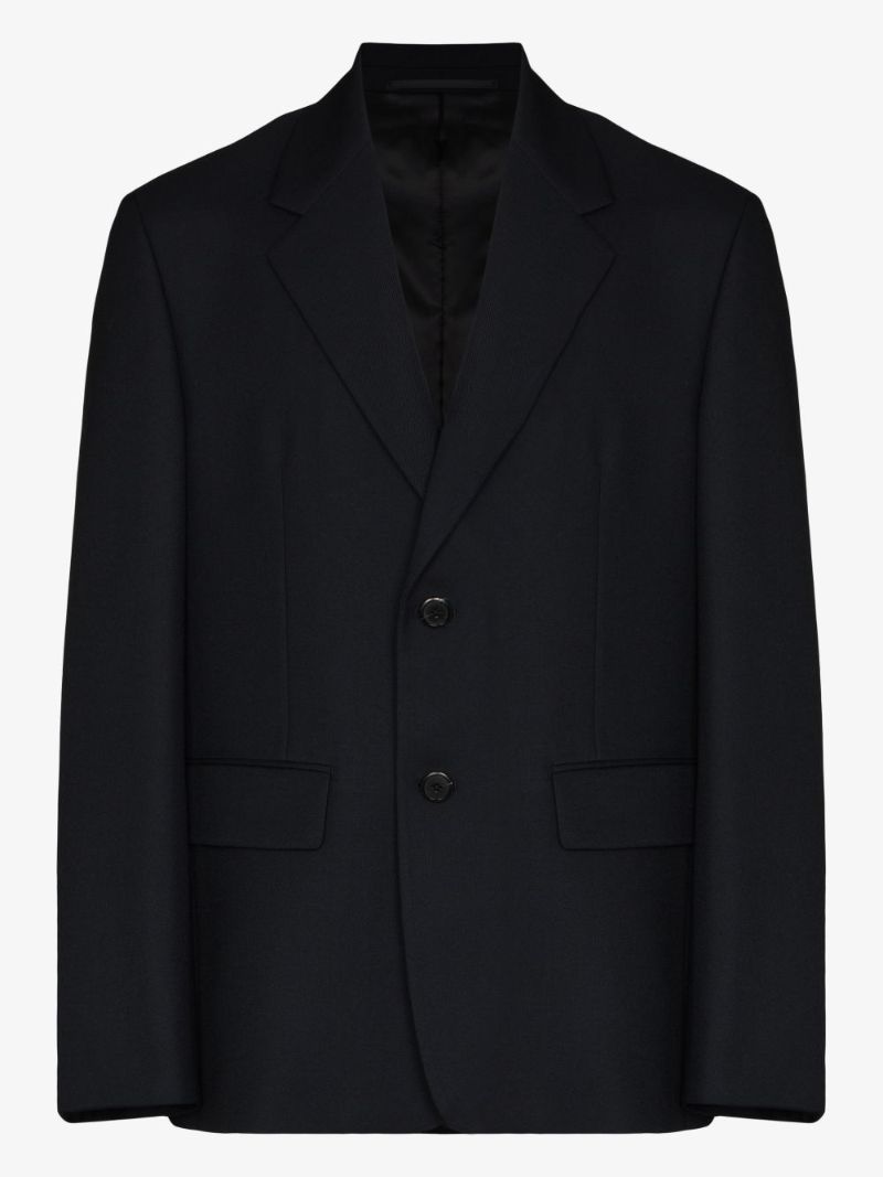 Single-breasted Wool Blazer